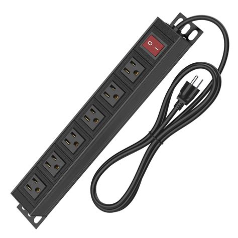 metal housing surge protection power strip|surge protector power strip outlet.